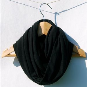 Black American apparel circle scarf